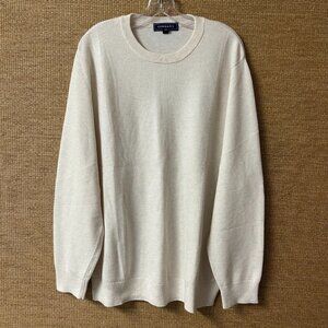 Crown & Ivy Sweater Mens XXL Cream